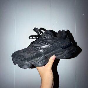 Men's New Balance 9060 Triple Black  Shoes